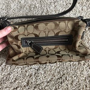 Coach brand baguette purse